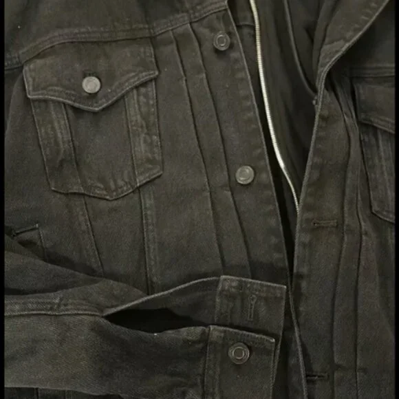 Juun J Double-layered Denim Jacket